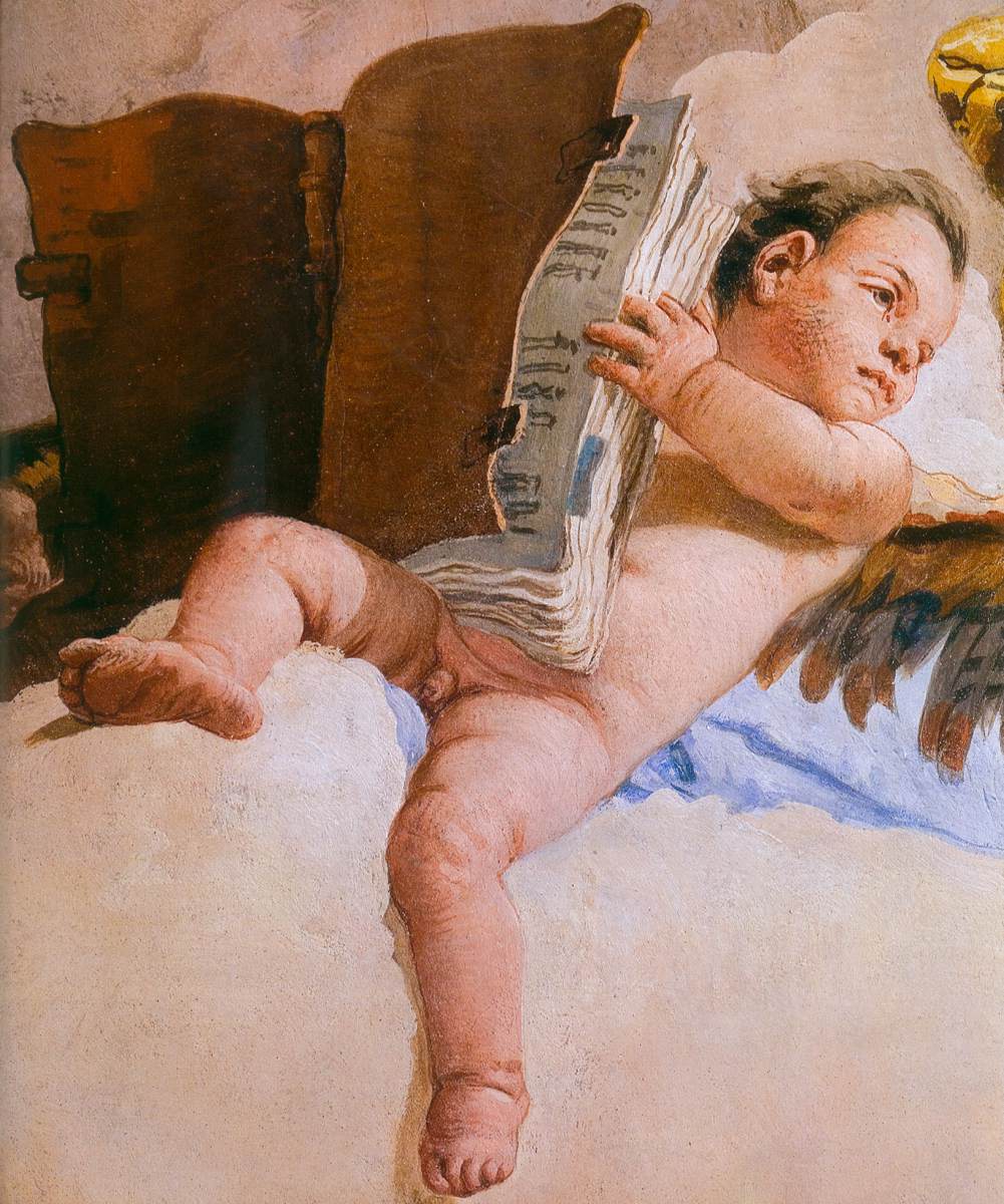 Allegory of Merit Accompanied by Nobility and Virtue (detail)