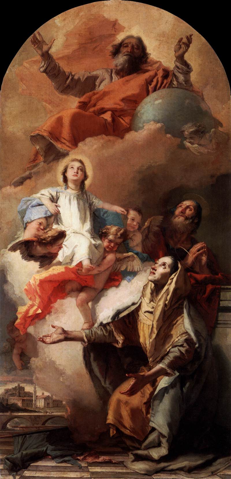 The Vision of St Anne