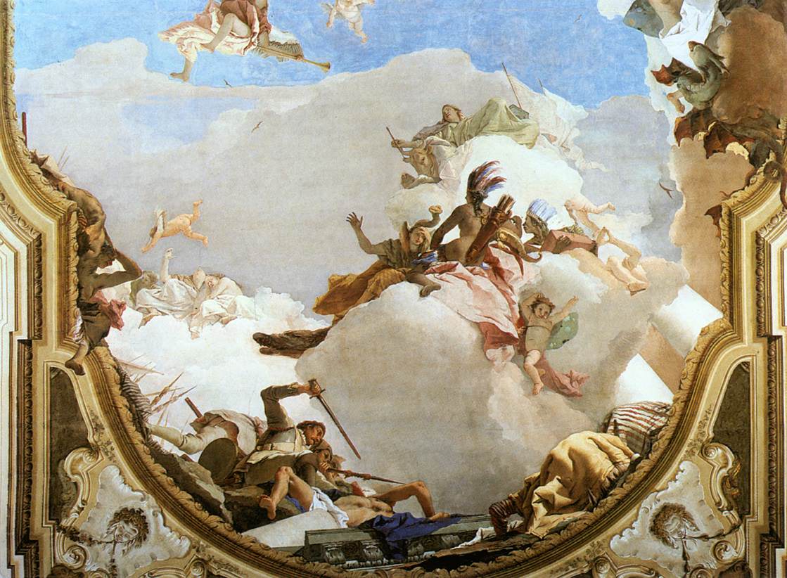 The Apotheosis of the Pisani Family (detail)