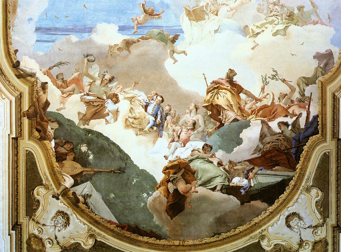 The Apotheosis of the Pisani Family (detail)