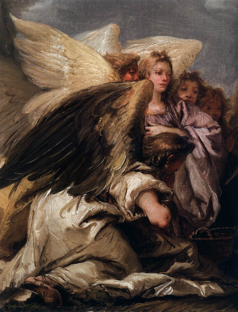 The Rest on the Flight to Egypt (detail)