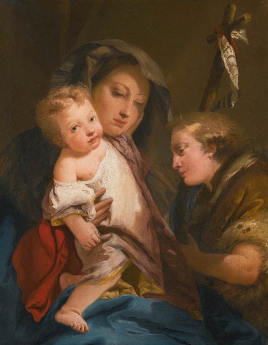 Virgin and Child with the Infant St John the Baptist
