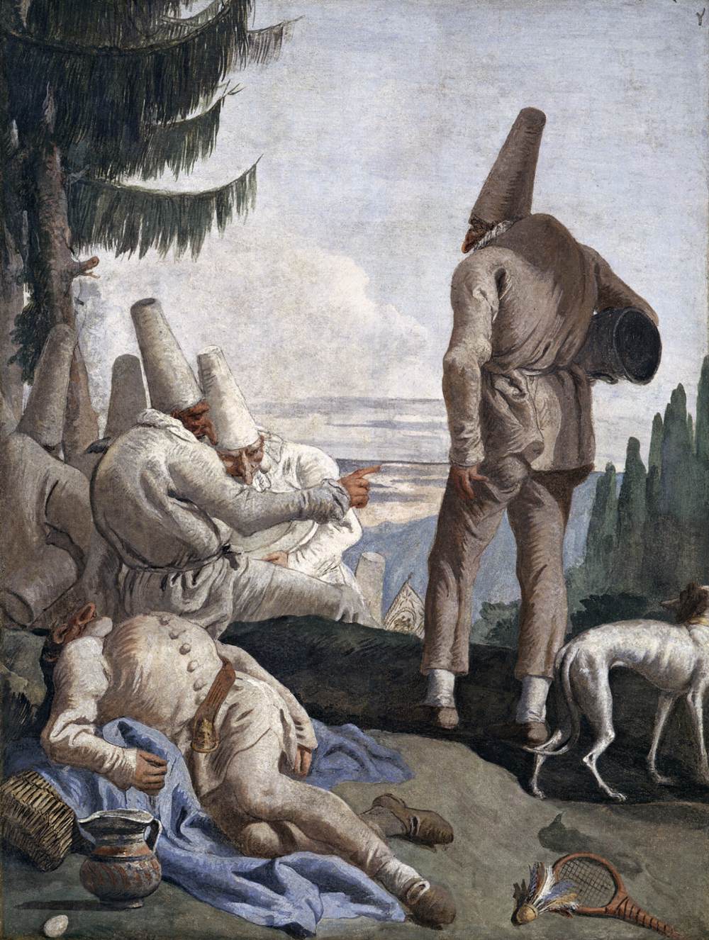 Pulcinella's Departure