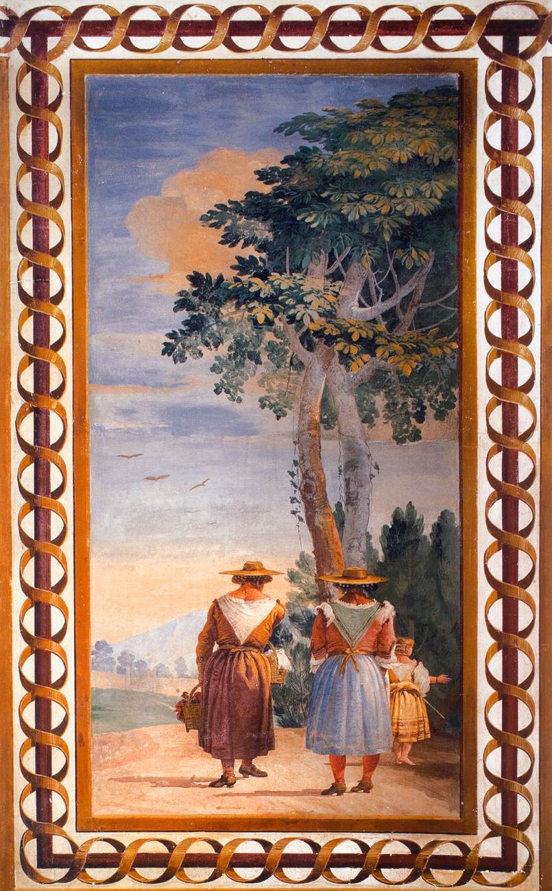 Two Peasant Women on the Way to Market