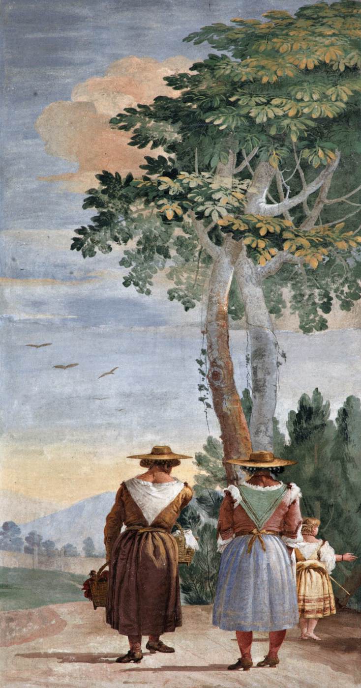 Two Peasant Women on the Way to Market