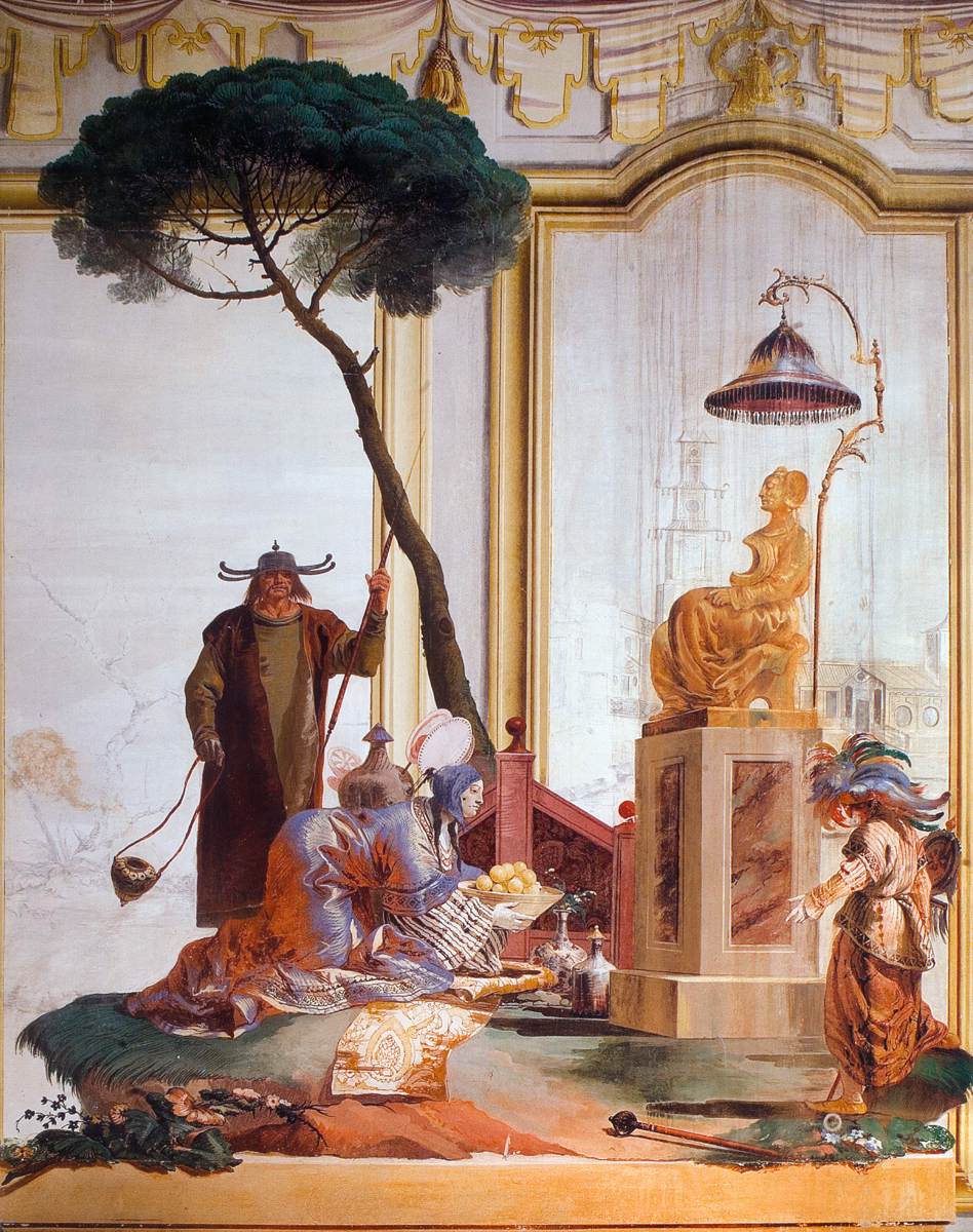 Offering of Fruits to Moon Goddess