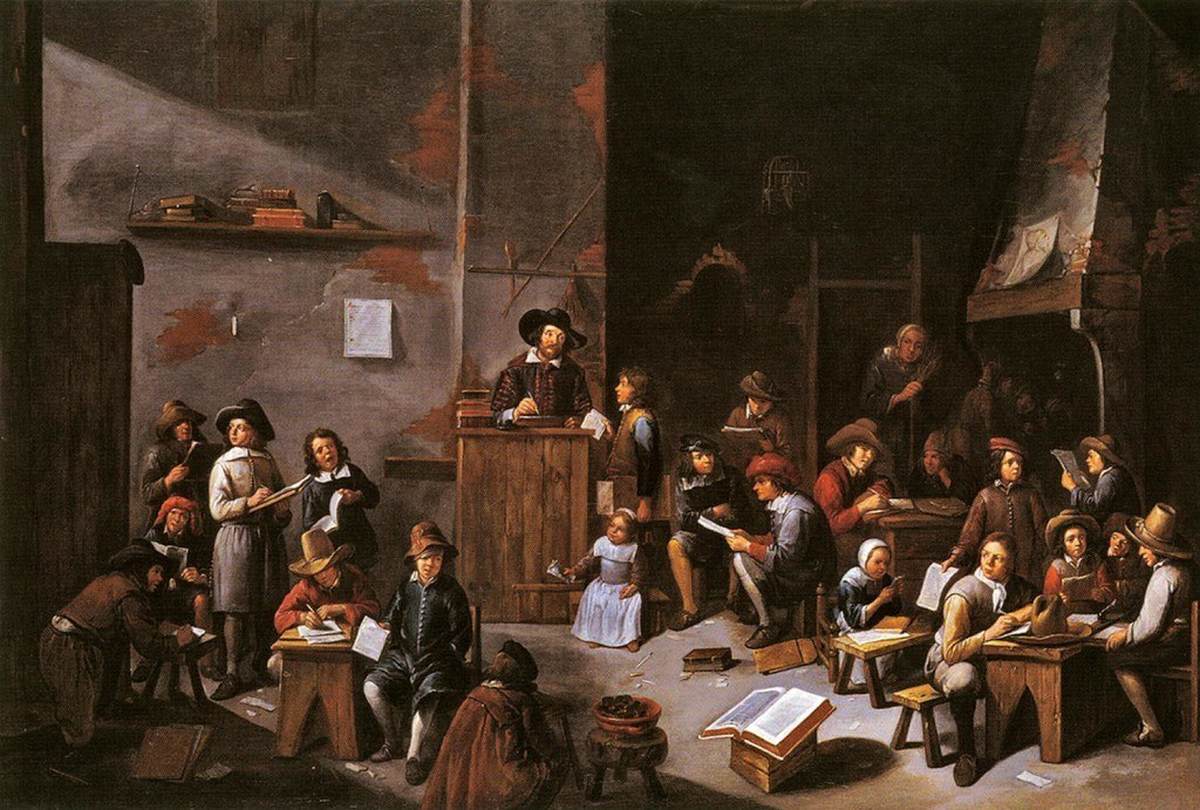 Interior of a School Room