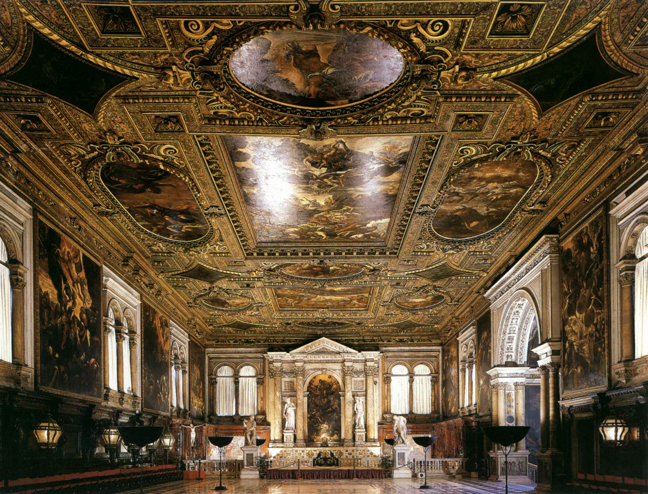 View of the Sala Superiore