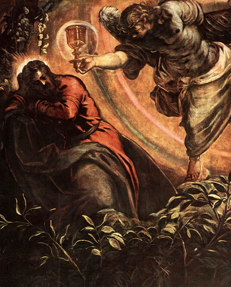 The Prayer in the Garden (detail)