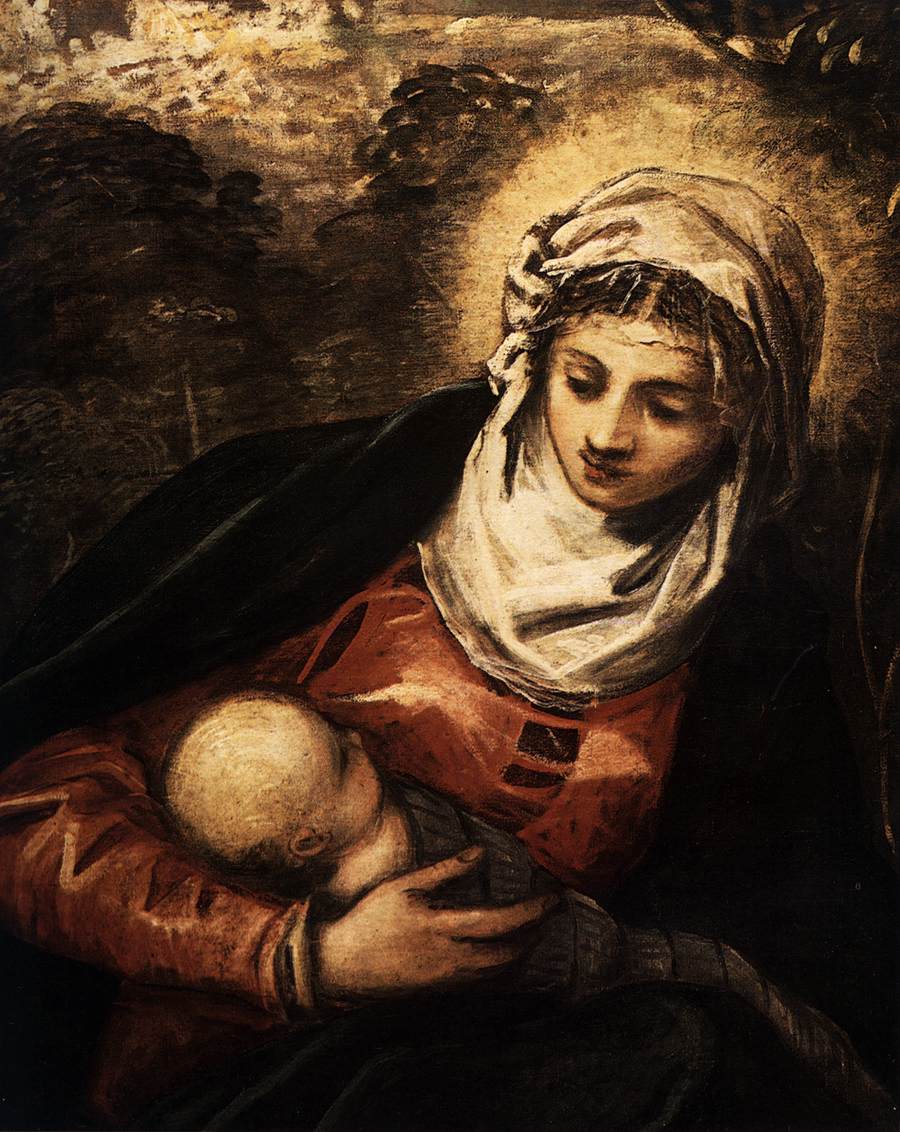The Flight into Egypt (detail)