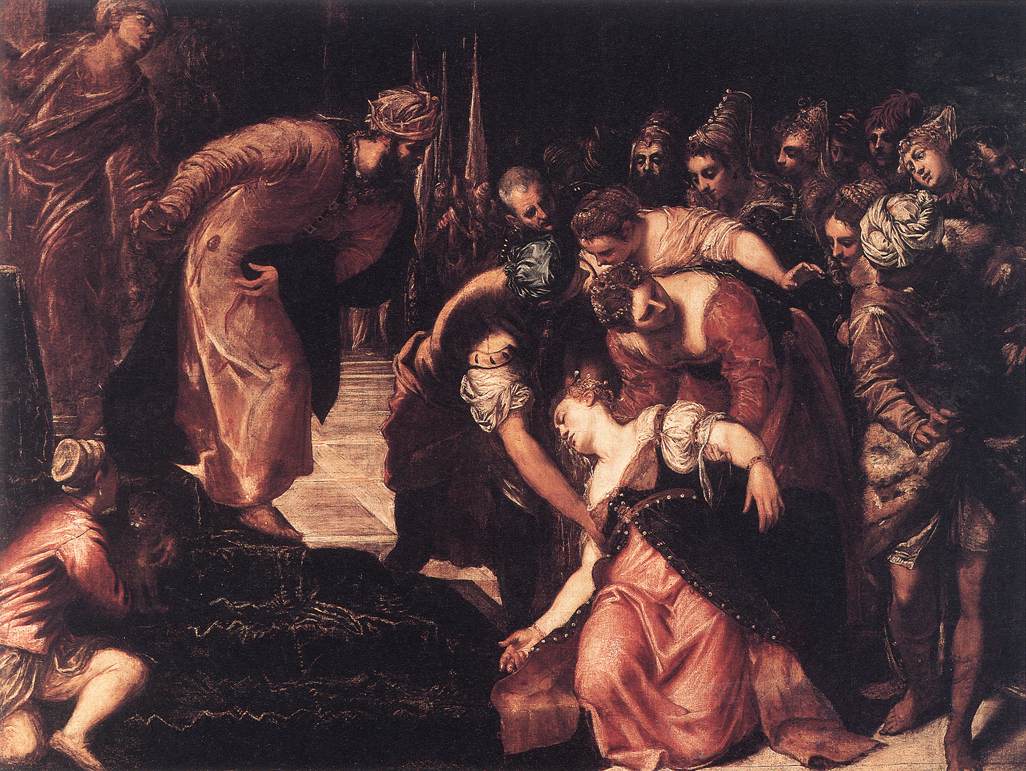 Esther before Ahasuerus