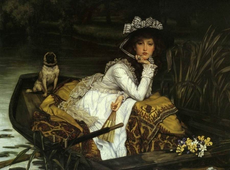 Young Lady in a Boat