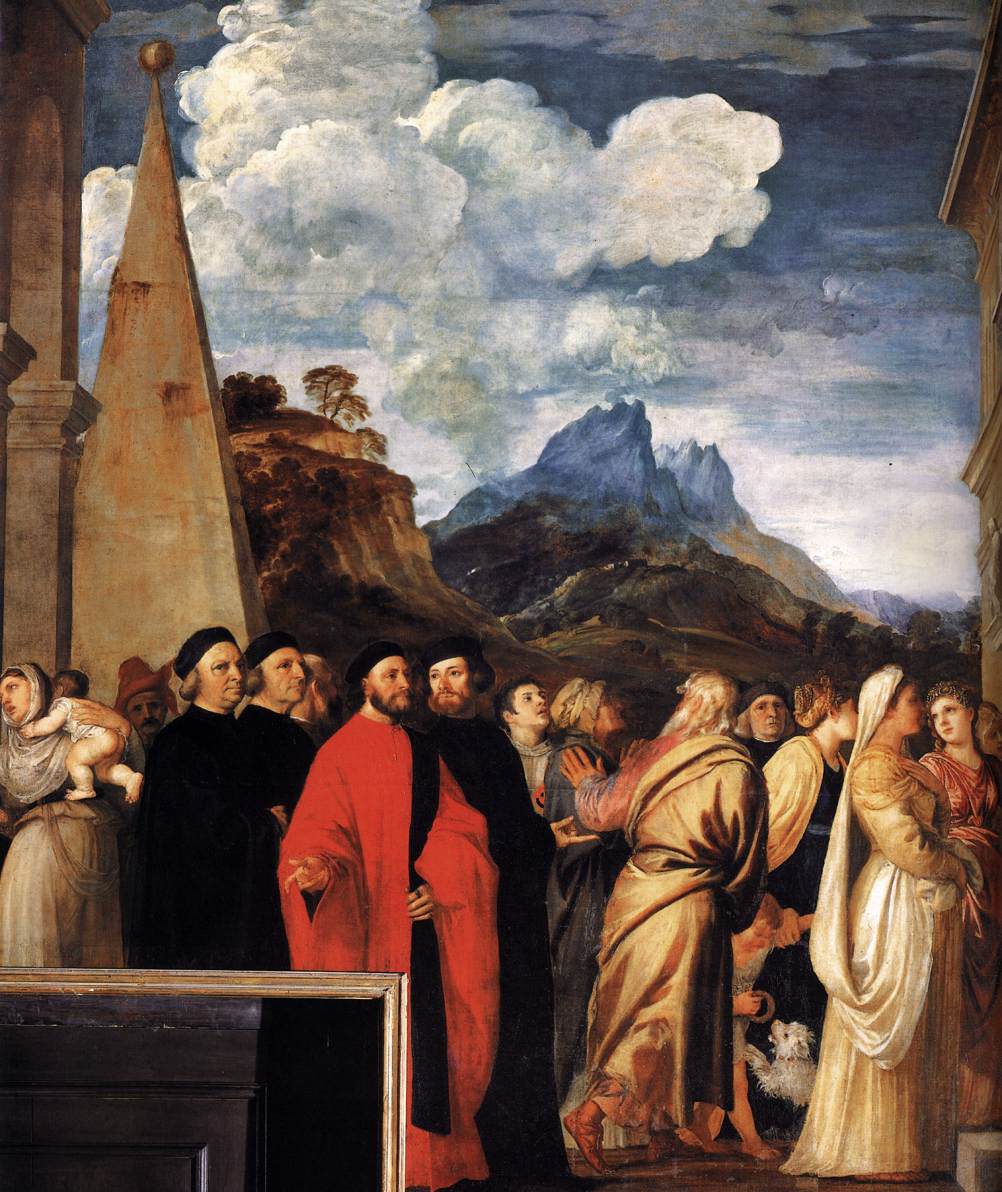 Presentation of the Virgin at the Temple (detail)