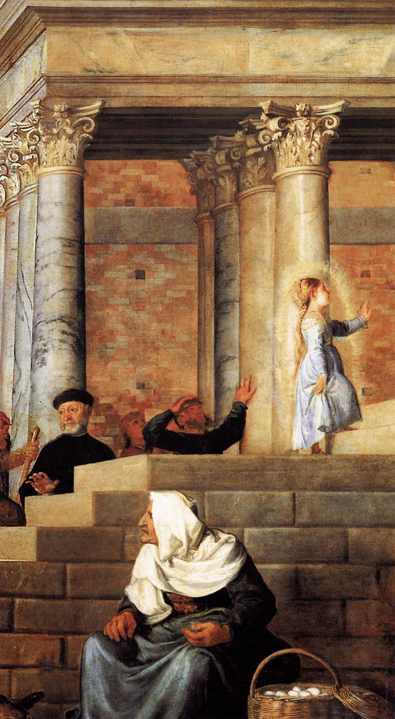Presentation of the Virgin at the Temple (detail)