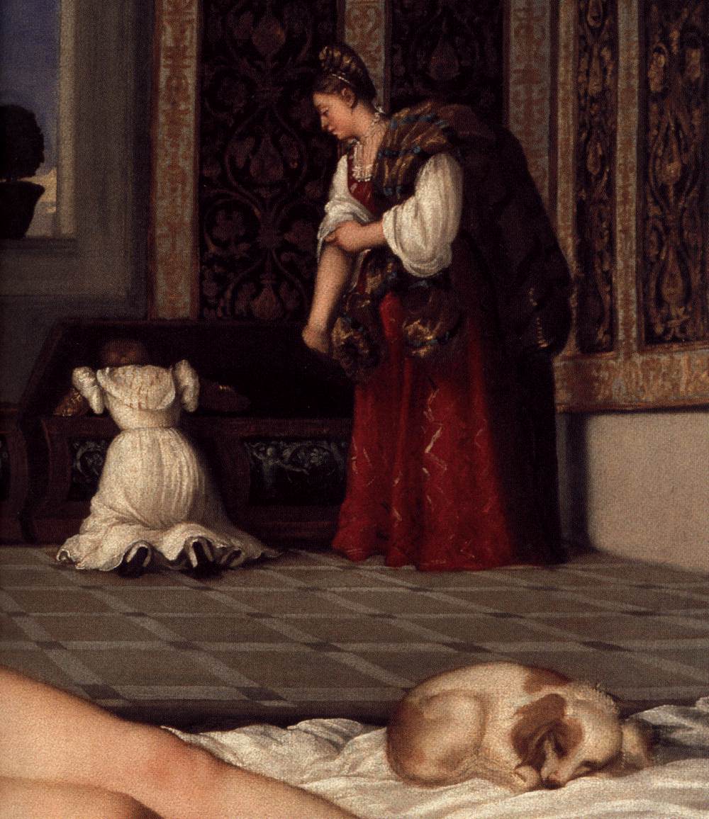 Venus of Urbino (detail)