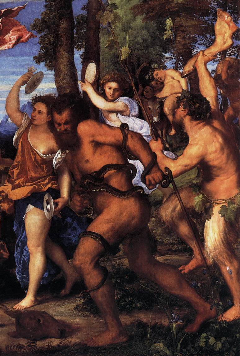 Bacchus and Ariadne (detail)