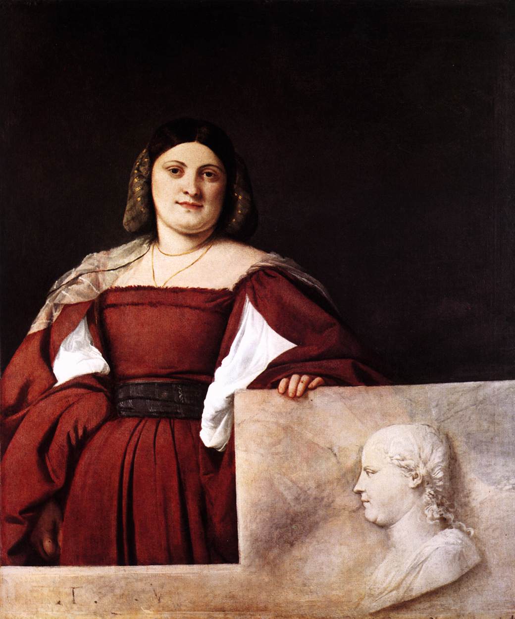 Portrait of a Woman (La Schiavona)