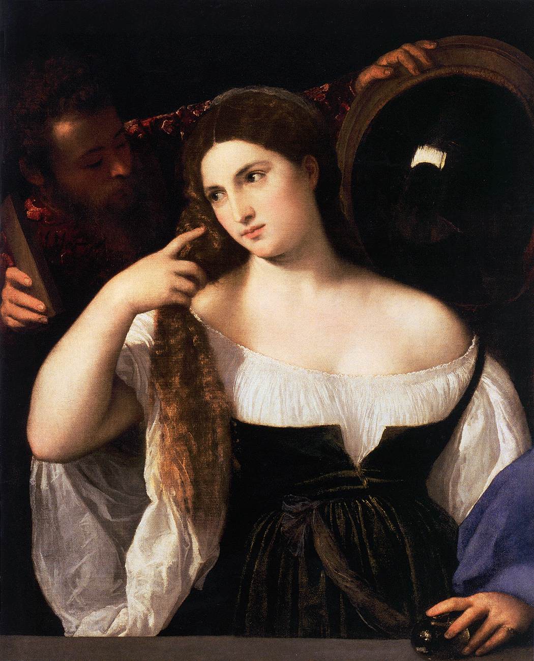 Woman with a Mirror