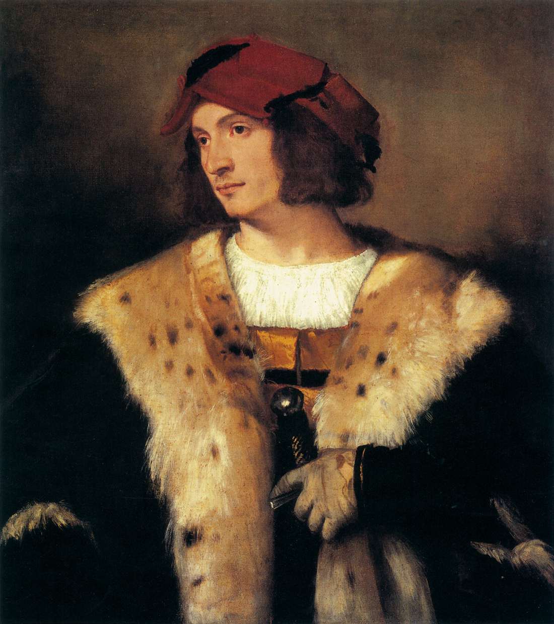 Portrait of a Man in a Red Cap
