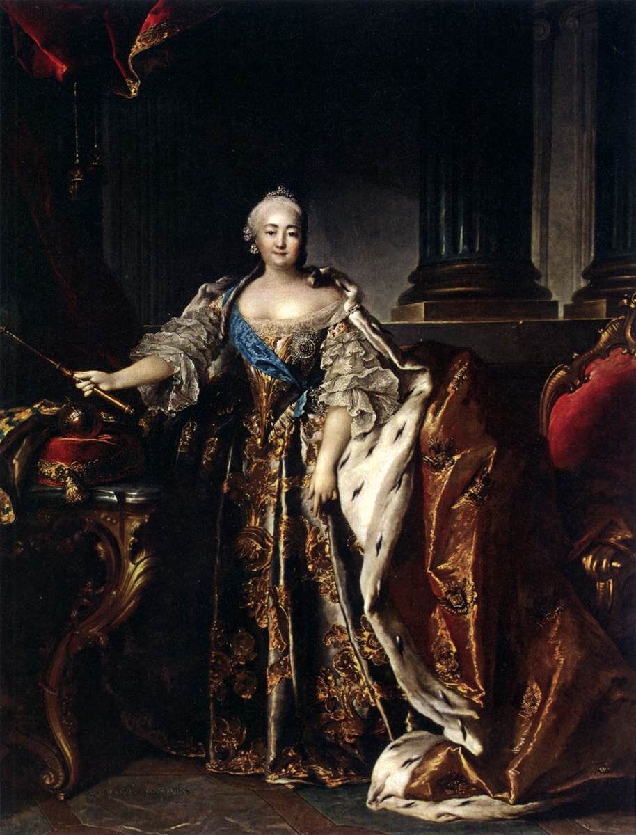 Portrait of Empress Elizabeth