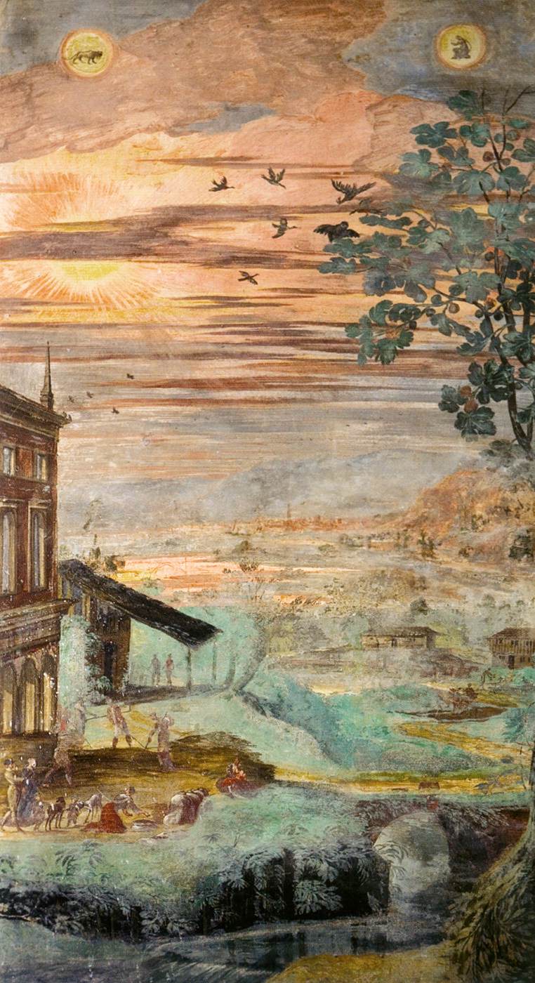 Summer Landscape under the Sign of Leo and Virgo