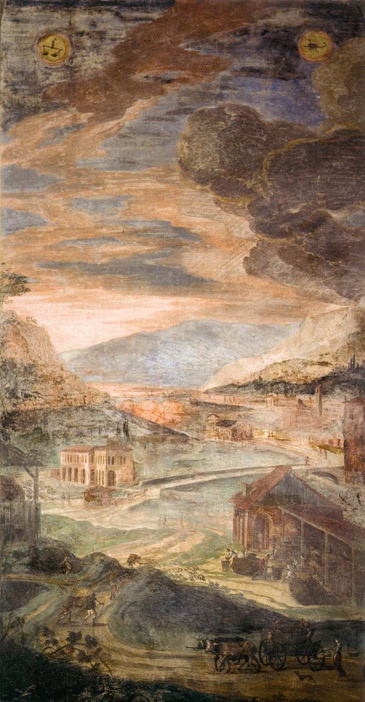 Autumn Landscape under the Sign of Libra and Scorpio