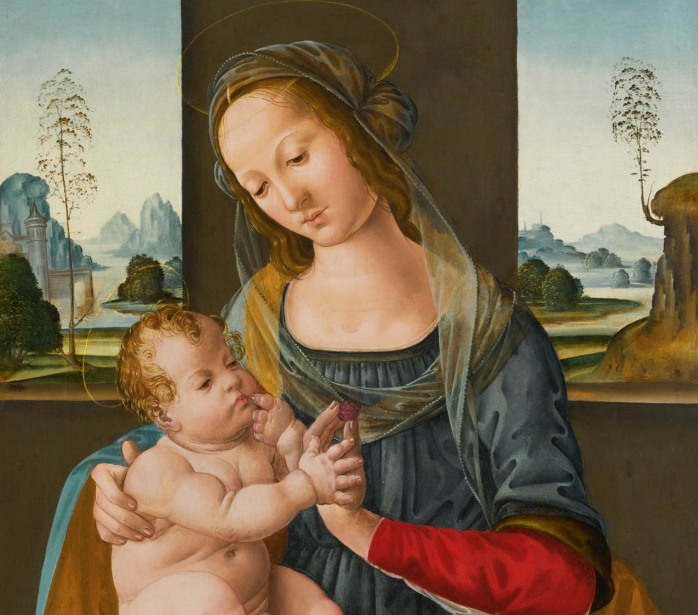 Virgin and Child (detail)