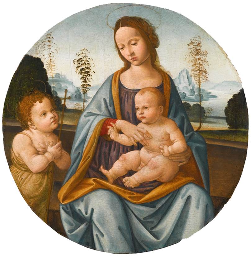 Virgin and Child with the Infant St John the Baptist