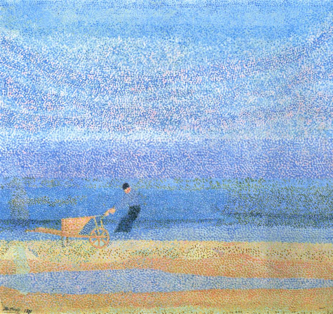 Shell Gathering on the Beach