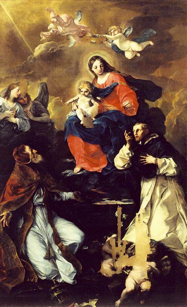 Virgin and Child with Angels and Saints