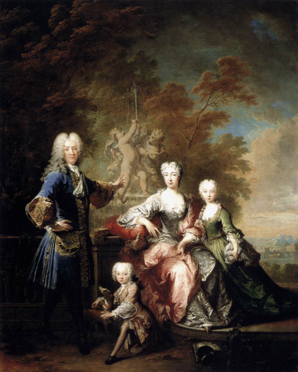Count Ferdinand Adolf von Plettenberg and his Family