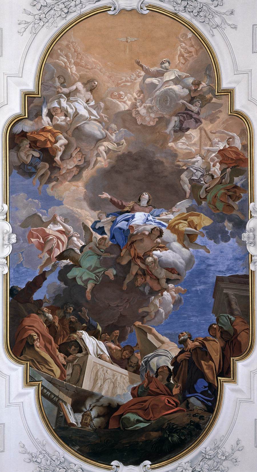 Nave vault decoration