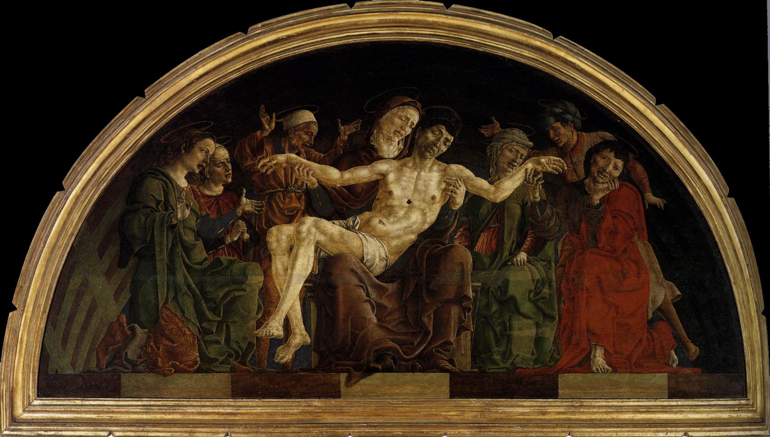 Pietà (panel from the Roverella Polyptych)