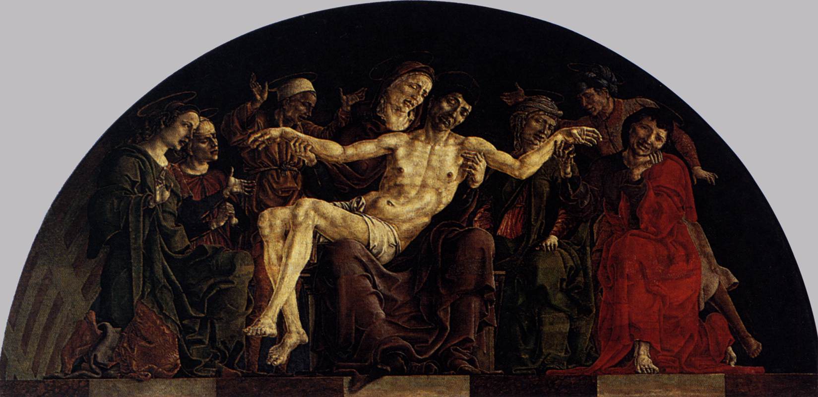 Pietà (panel from the Roverella Polyptych)