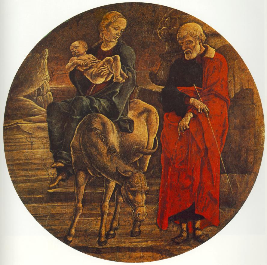 Flight to Egypt (from the predella of the Roverella Polyptych)