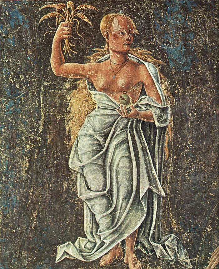 Allegory of August: Triumph of Ceres (detail)