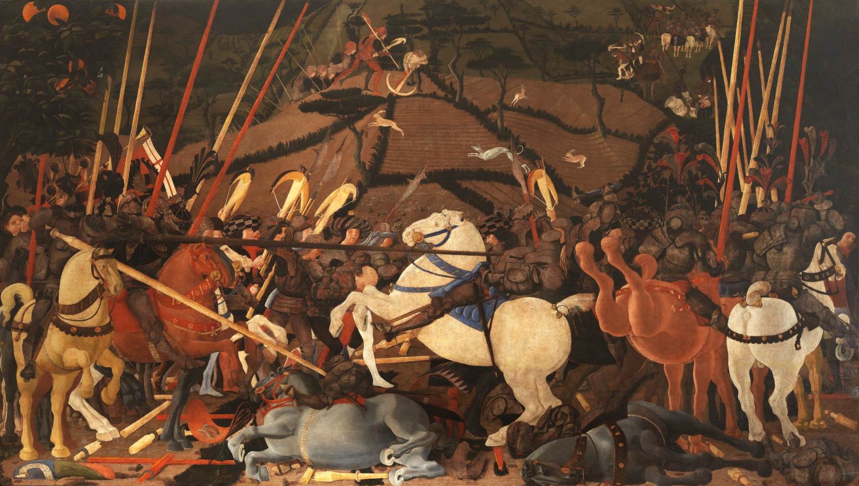 Bernardino della Ciarda Thrown off his Horse