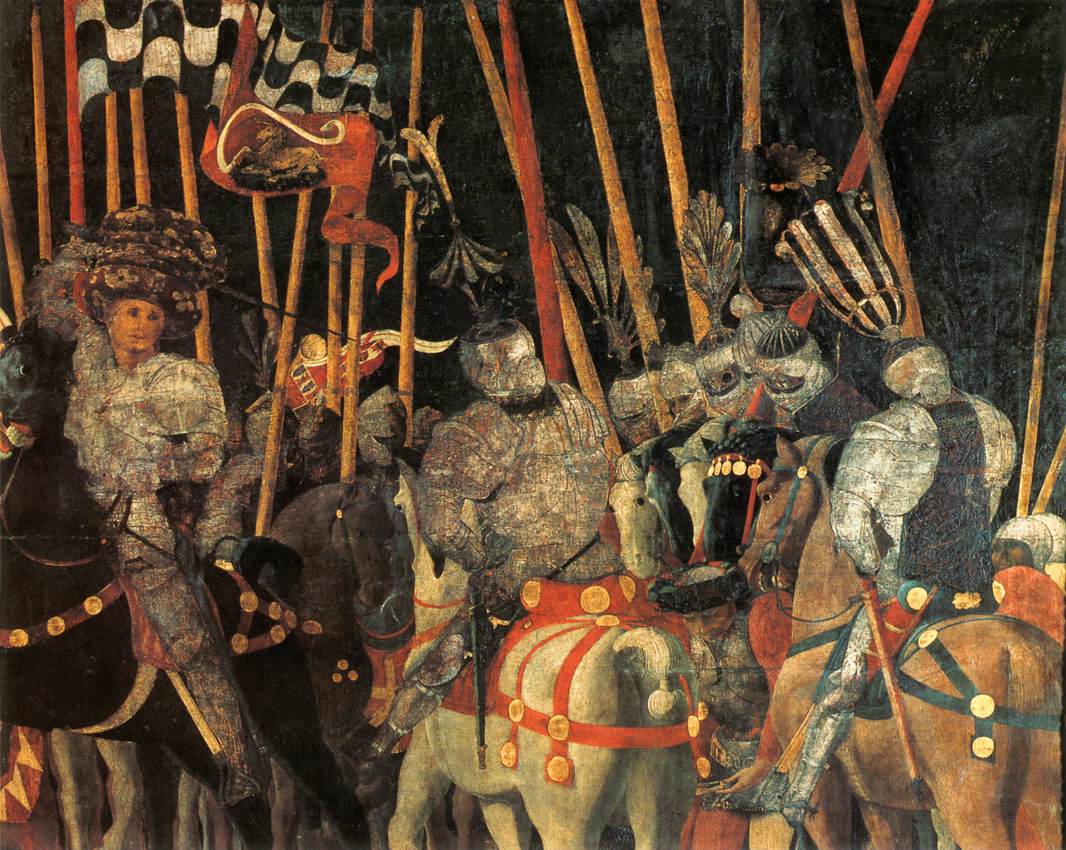 Micheletto da Cotignola Engages in Battle (detail)