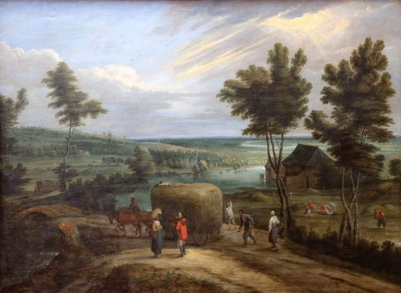 Summer Landscape, Haying
