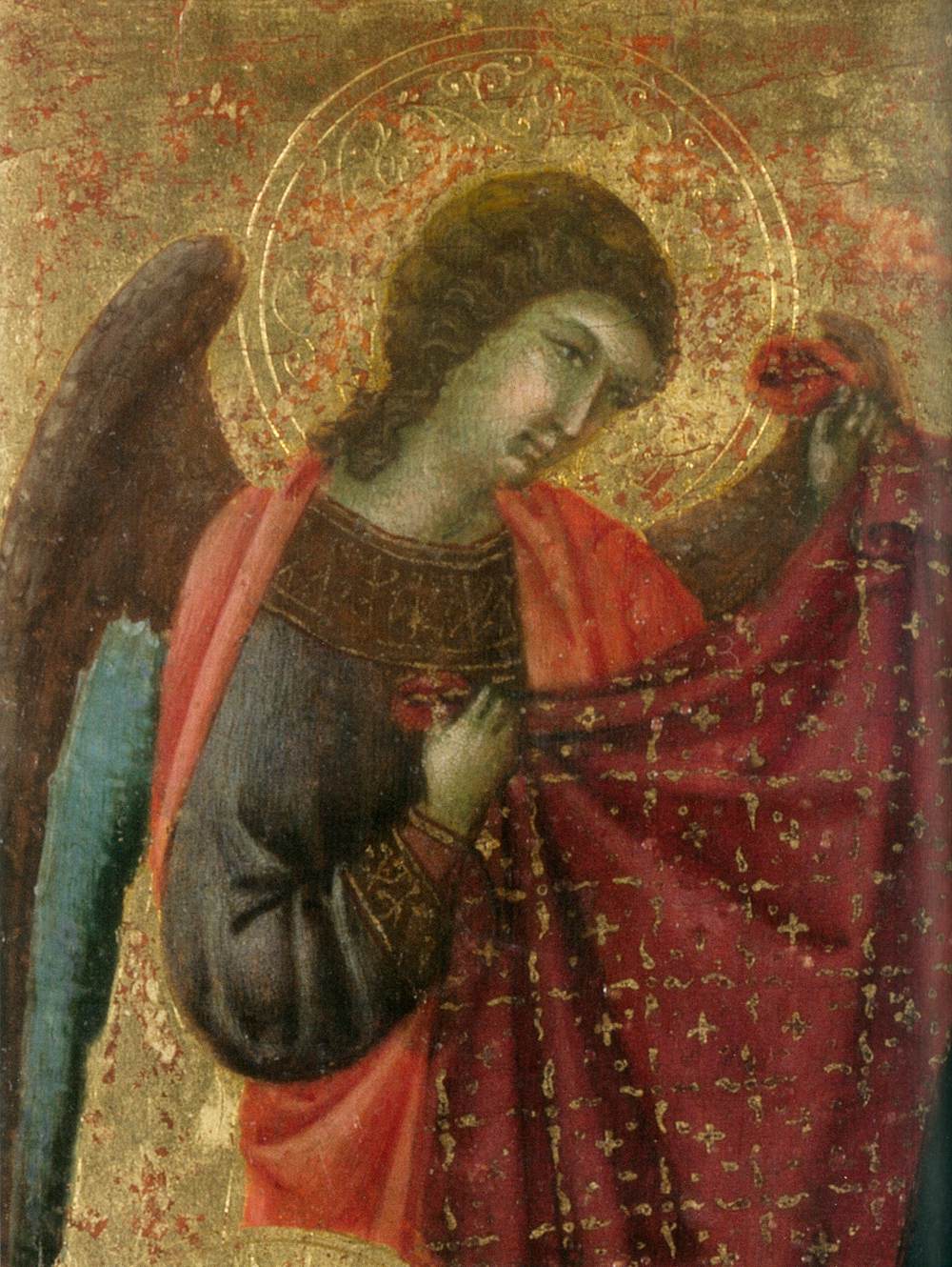 Virgin and Child with Angels (detail)