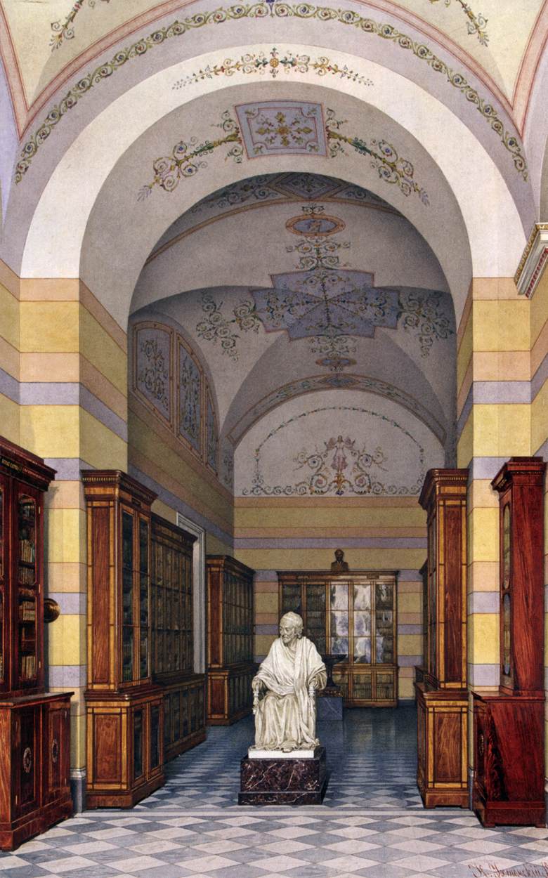 Voltaire's Library in the New Hermitage