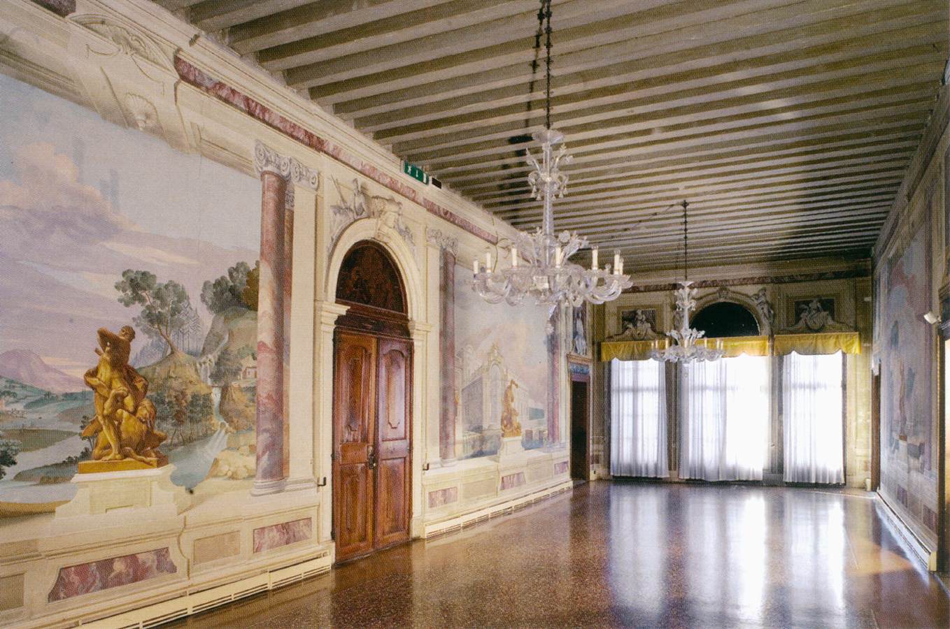 View of the portego