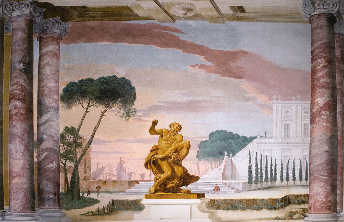 View of a Large Renaissance Palace (I)