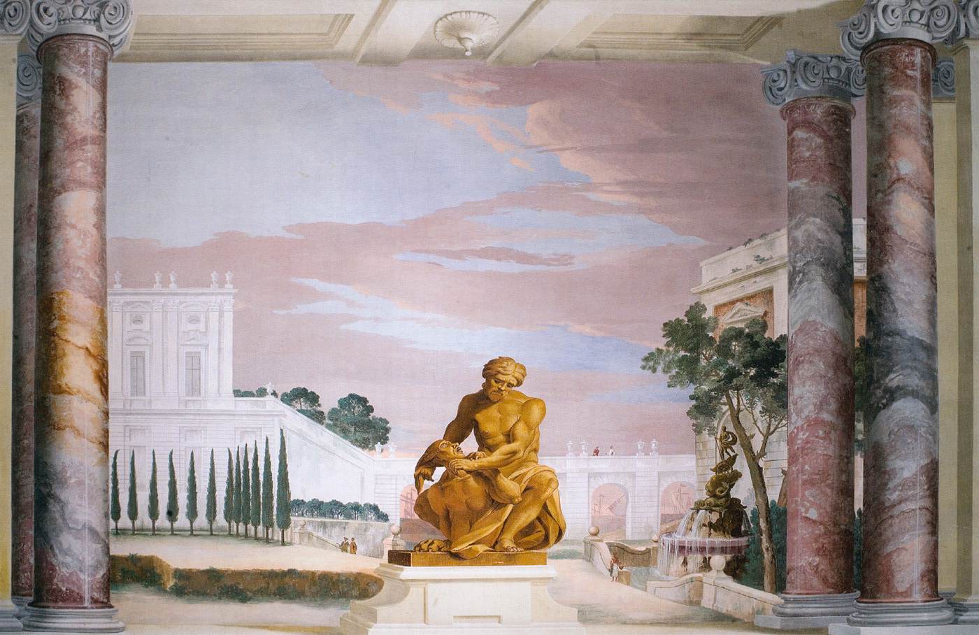 View of a Large Renaissance Palace (II)
