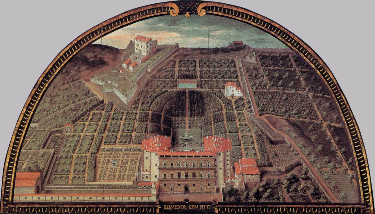 Palazzo Pitti and the Forte Belvedere