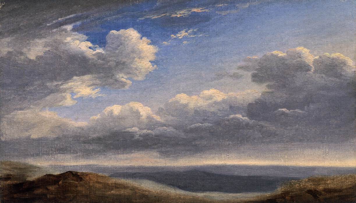 Study of Clouds over the Roman Campagna