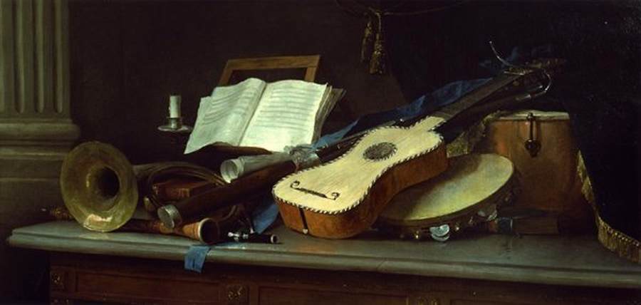 Still-Life with Musical Instruments