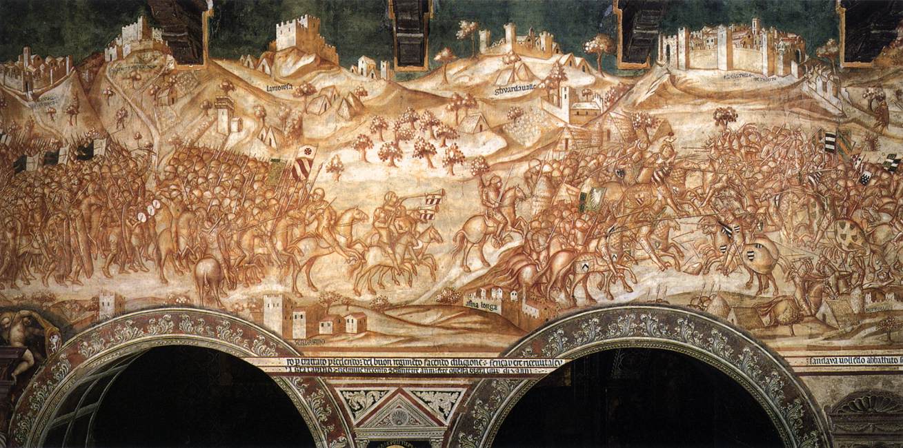 Victory of the Sienese Troops at Val di Chiana in 1363