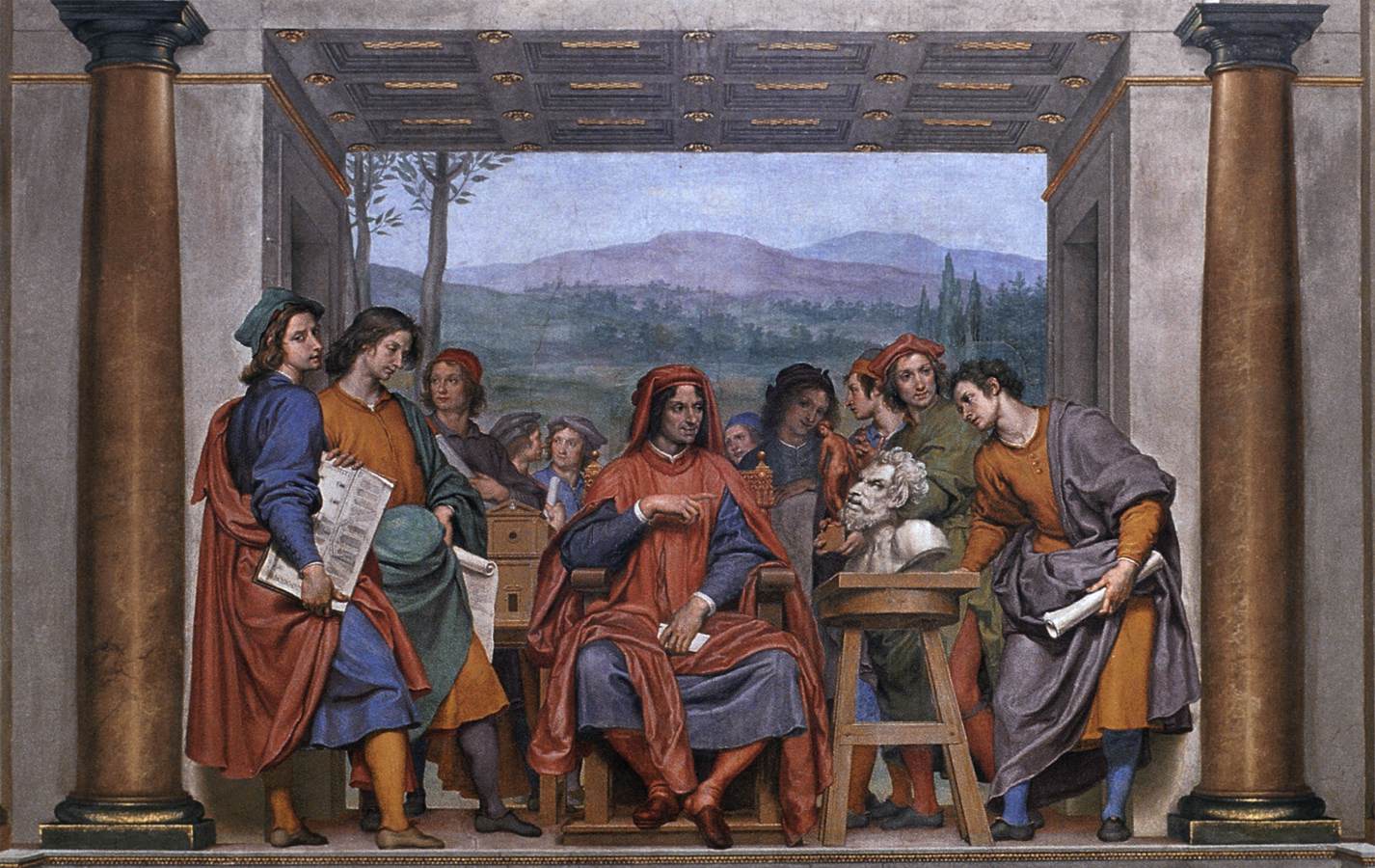 Michelangelo Showing Lorenzo il Magnifico the Head of a Faun