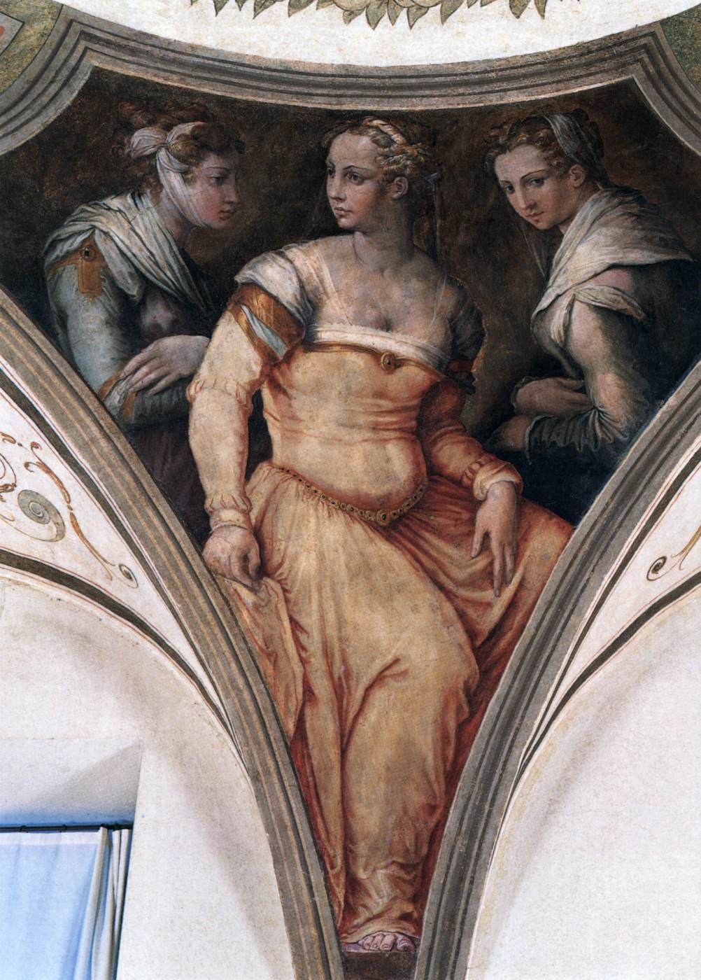 Ceiling decoration (detail)